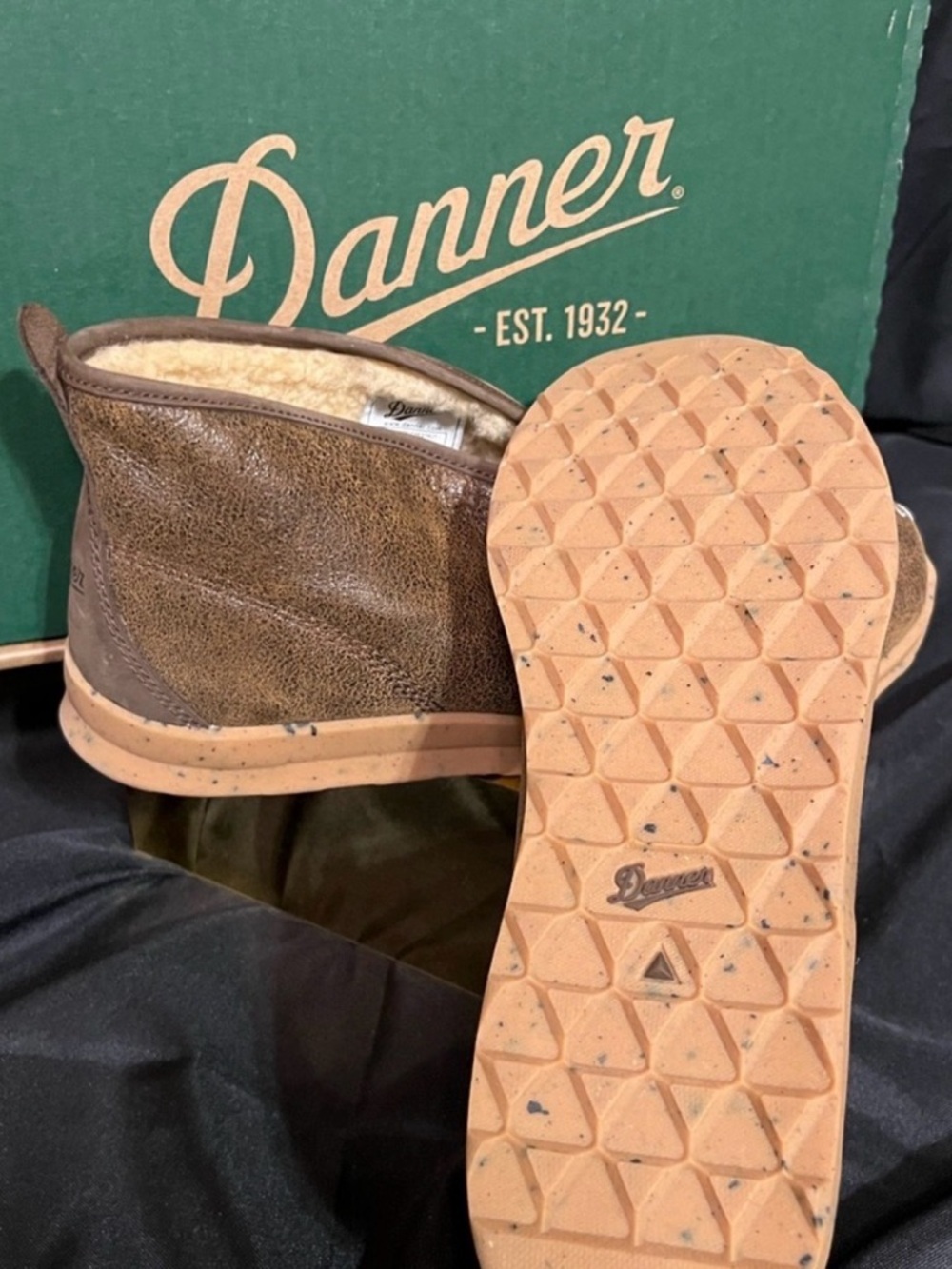 Danner Men’s Forrest Moc Boots Shearling-Lined Size 10.5 Men’s w/ Box - Picture 6 of 13